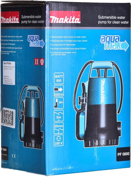 Produktbild Makita PF0800 Tauchpumpe /h (Hauswasserpumpe)