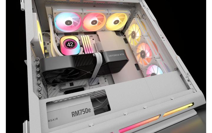 Actual product image Corsair PSU RMe White 750W 80+Gold FM ATX3.1 2025 (750 W)