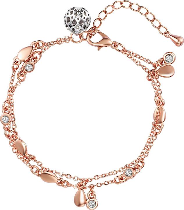 Immagine prodotto Lulu & Jane Bracciale con cristalli Swarovski® - 29633 (18 cm, Lega metallica)