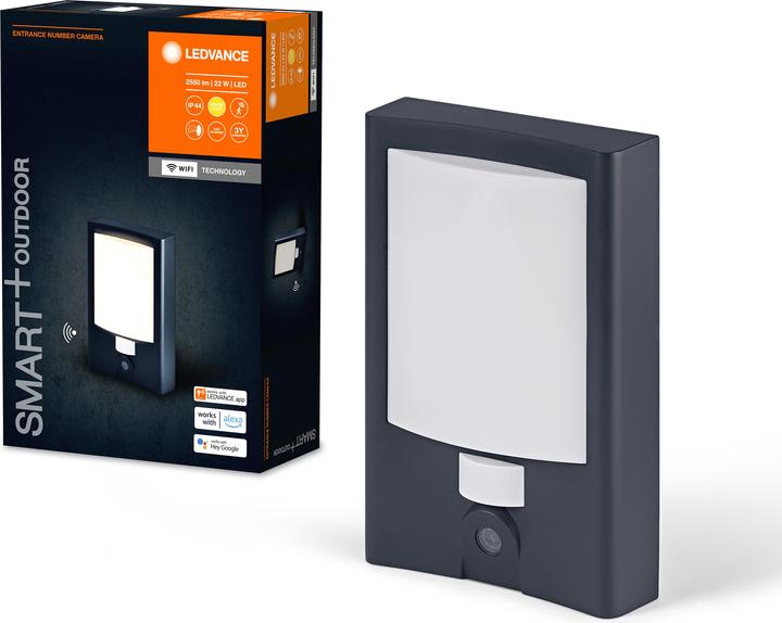 Actual product image Ledvance SMART OUTD WIFI Entrance Camera (2550 lm, IP44)