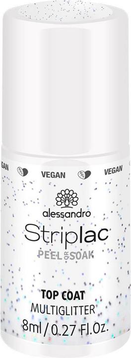 Produktbild Alessandro Striplac Top Coat Multiglitter (Mehrfarbig, Top Coat)