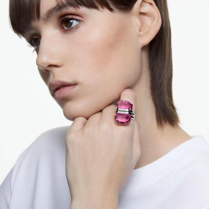 Immagine prodotto Swarovski Anello Lucent magnetico rosa (52)