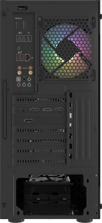 Image du produit Fury Obudowa OBUDOWA SHOBO SH4 RGB MIDI TOWER Z OKNEM CZARNA (ATX, mATX, Mini-ITX)