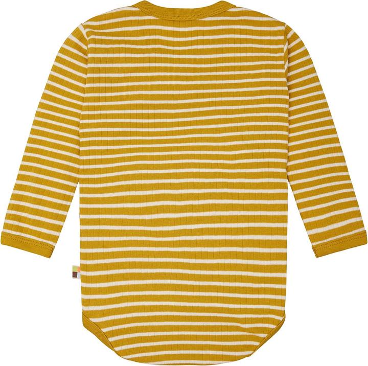 Actual product image loud + proud Wrap-around body long sleeve striped with rib (80)