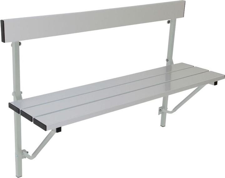 Actual product image Sypro Folding wall bench, aluminium, 120.0000 cm