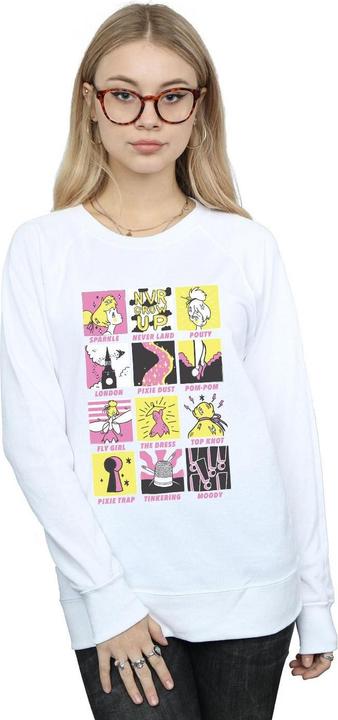 Immagine prodotto Disney Tinkerbell Squares Felpa Donna (XXL)