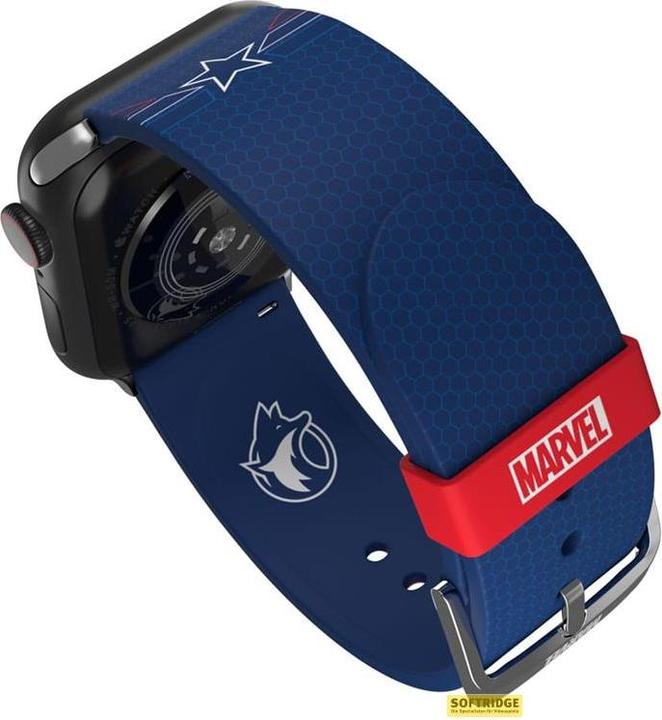 Immagine prodotto Moby Fox Bracciale Marvel per smartwatch Insignia Collection: Captain America (Silicone)