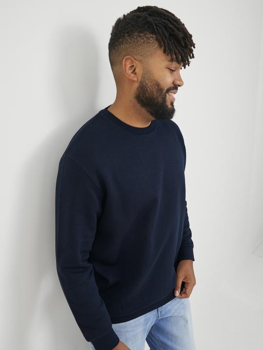 Immagine prodotto Jack & Jones Felpa monocolore plus size con collo rotondo Felpa con collo rotondo (XXL)