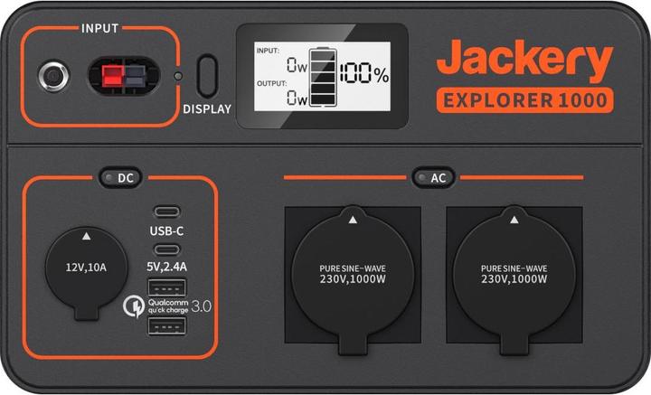 Image du produit Jackery Explorer 1000 (1002 Wh, 10 kg)
