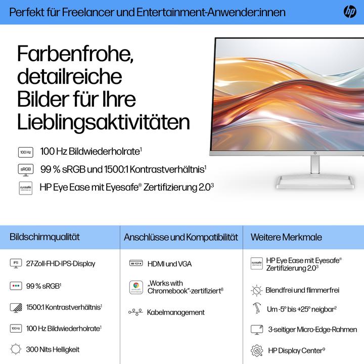 Produktbild HP Series 5 527 (1920 x 1080 Pixel, 27")