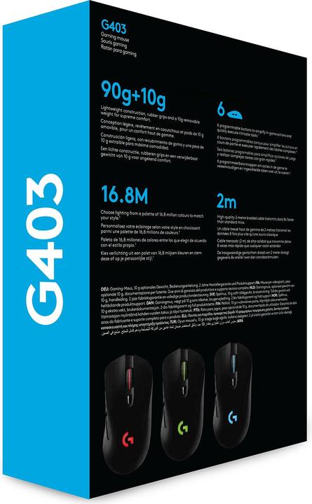 Image du produit Logitech G G403 Hero (Filaire)