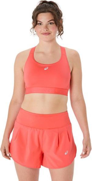 ASICS Performance Road Compression Bra Lady Coral Reef / Greyish Purple (L)