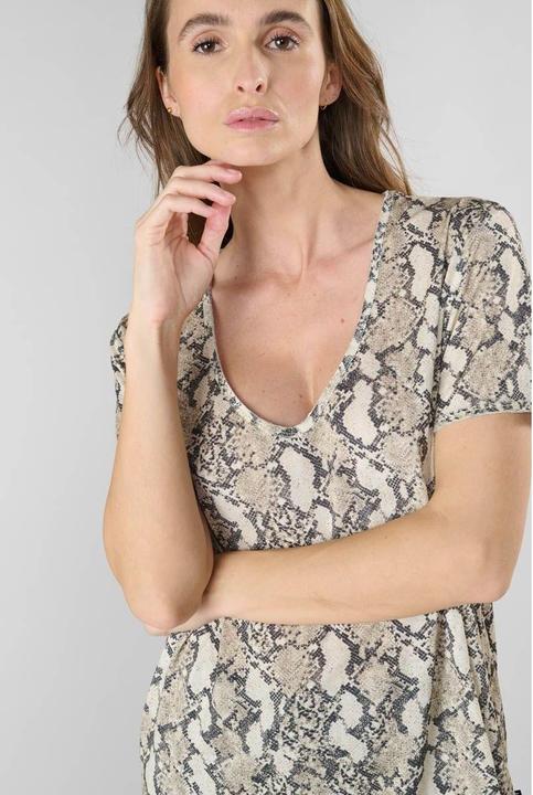 Actual product image Le Temps Des Cerises ' t-hirt le temp de cerie argent (S)