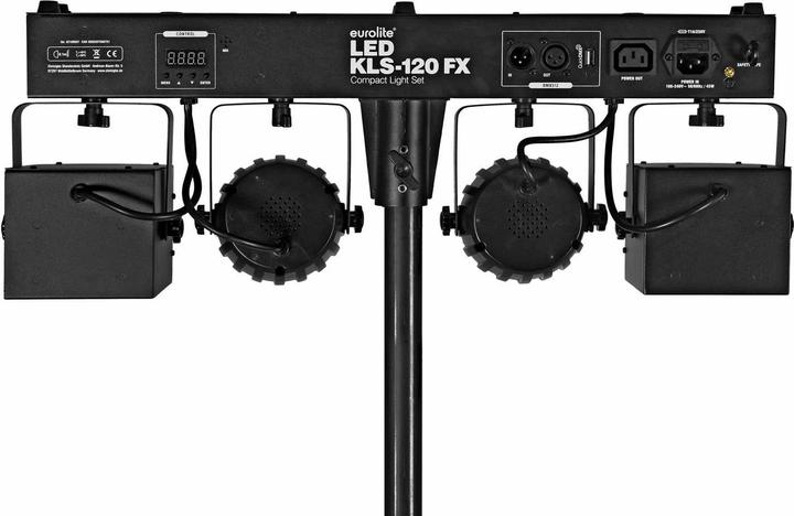 Actual product image Eurolite LED PAR Spotlight System KLS 120 FX Compact Light Set