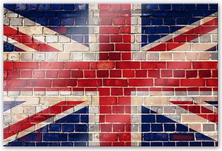 Image du produit Trenddeko Mur de l'Union Jack (150 x 100 cm)