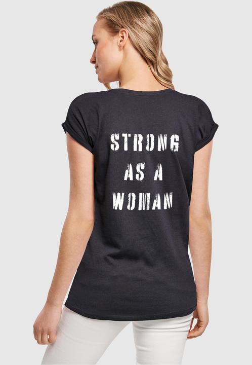 Image du produit Merchcode Ladies WD - Strong As A Woman Tee à l'épaule étendue - 116539 (S)