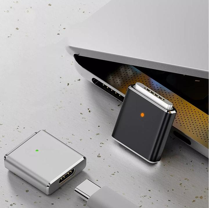 Produktbild PowerGuard USB-C zu MagSafe 3 Adapter für MacBook Pro, Air (MagSafe, USB Typ C)
