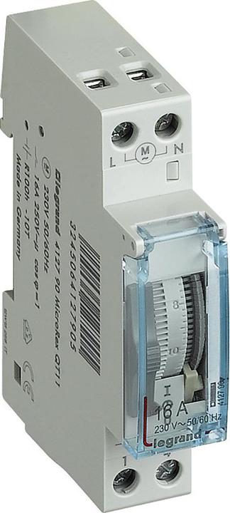 Produktbild Legrand MicroRex QT11 230V 50-60Hz 412790 Tagesschaltuhr,quarz