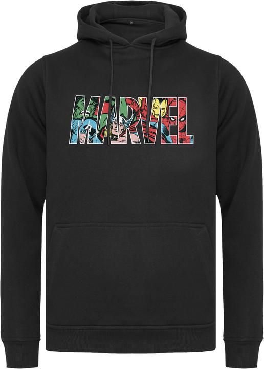 Immagine prodotto Urban Classics Felpa con cappuccio Marvel Logo Character - 98564 (XS)
