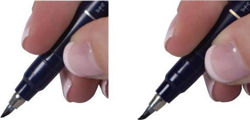Immagine prodotto Tombow Penna calligrafica WS-BH / BS (Nero, 2 x)
