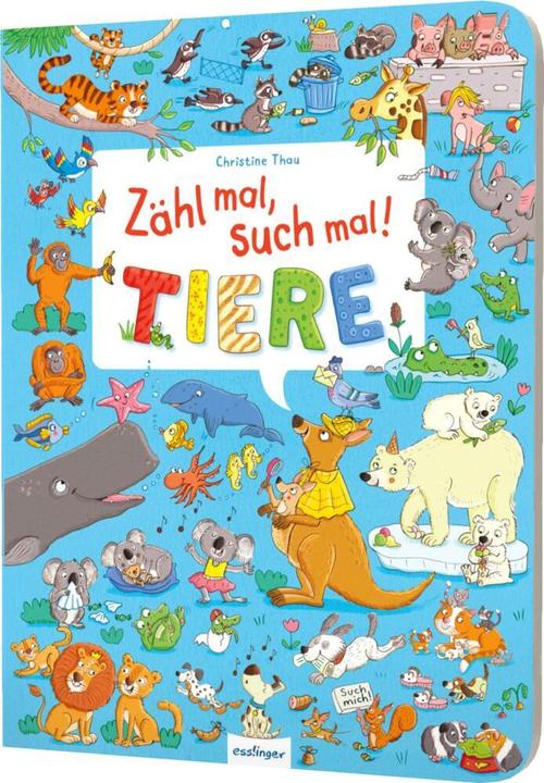 Immagine prodotto Zähl mal, such mal! Tiere (Tedesco, Christine Thau, 2021)
