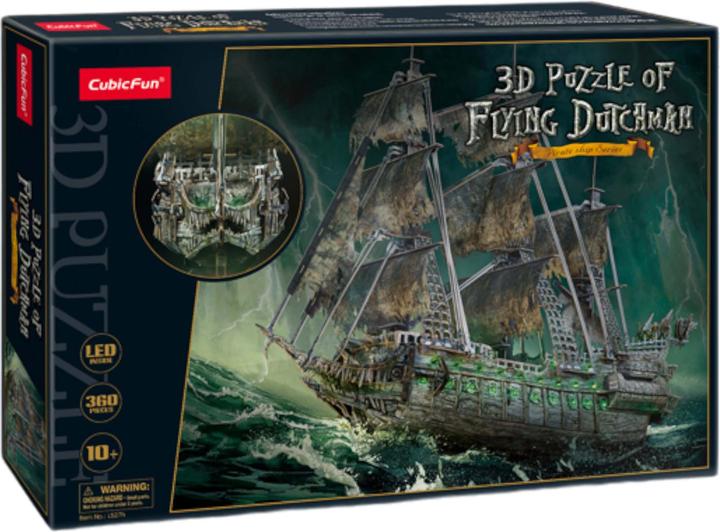 Image du produit Cubicfun CUBIC FUN 3D siaurapjūklis su LED "Skrajojantis olandas" (360 pièces)