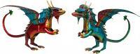 Image du produit IKO Dragon en métal h=30cm l=50cm, 2- fois assorti