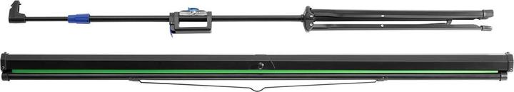 Actual product image Maclean Stand Green screen on parking lot, 92", 150x180cm, adjustable height, MC-931 (92", 4:3)