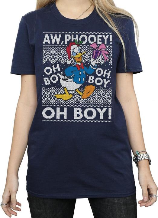 Produktbild Disney Donald Duck Christmas Fair Isle TShirt (XL)