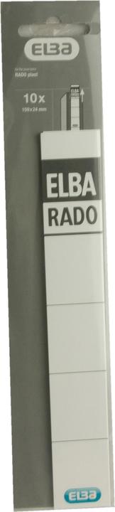 Actual product image Elba Spine label