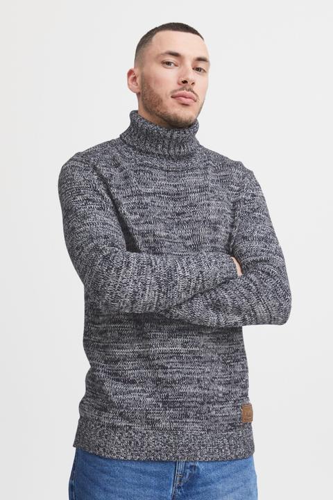 Actual product image Solid Philaremo Men's Roll Neck Jumper Turtleneck Made Of 100% Cotton (XXL)