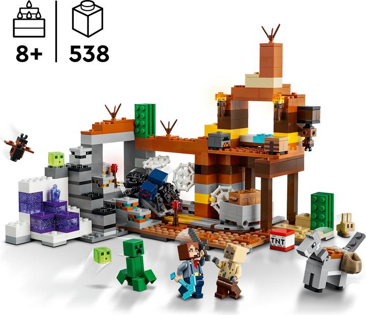Image du produit LEGO 21263 La mine des Badlands (21263, LEGO Minecraft)