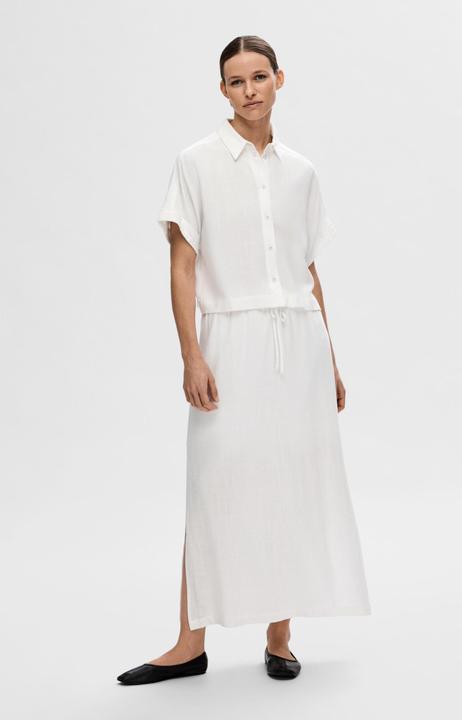 Actual product image Selected Femme Cropped short sleeve shirt (42)