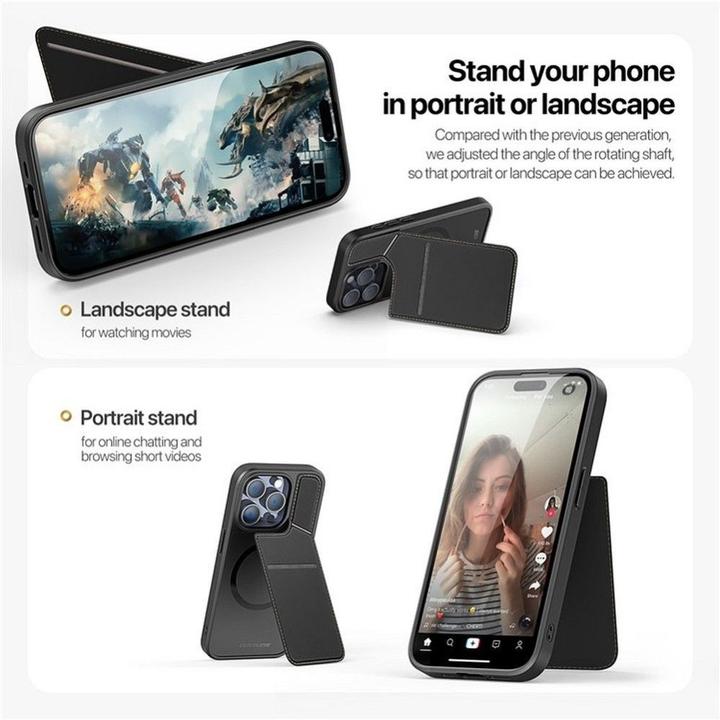 Produktbild Dux Ducis Rafi II Mag Series PC und TPU hardcase Hülle (Apple iPhone 15 Pro)