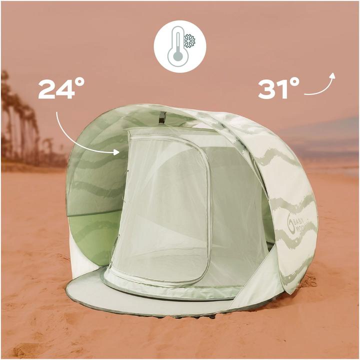 Image du produit Babymoov Strandmuschel Moov und Protect green lagoon