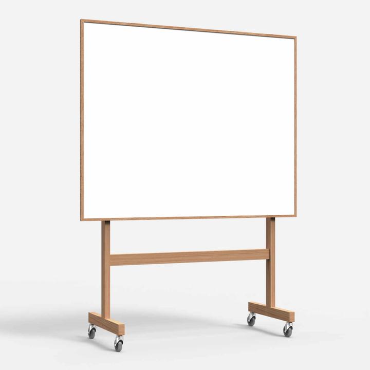 Lintex Lavagna bianca mobile in legno per scrivere (71 x 5 cm)