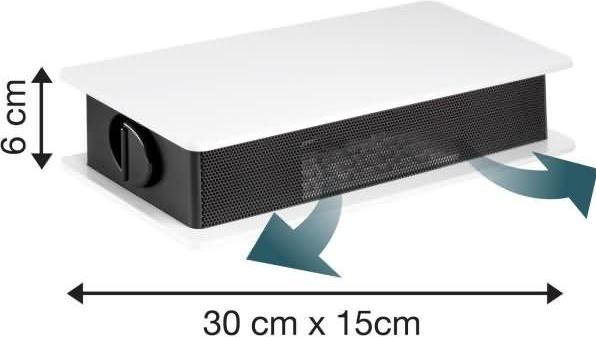 Actual product image Unilux Air Purifier R'Pure, White (15 m²)