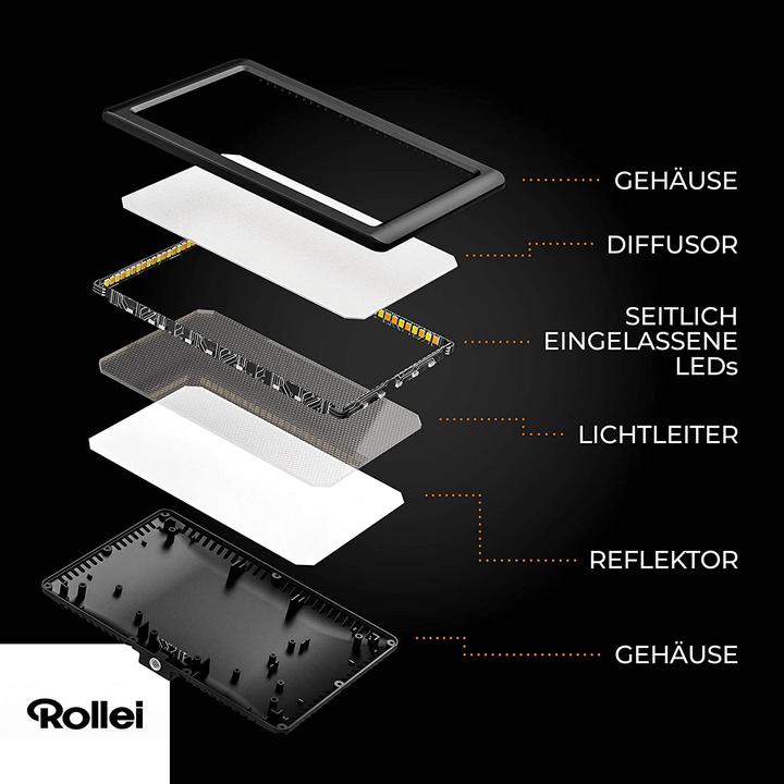 Actual product image Rollei Lumis Key-Light (Video light)
