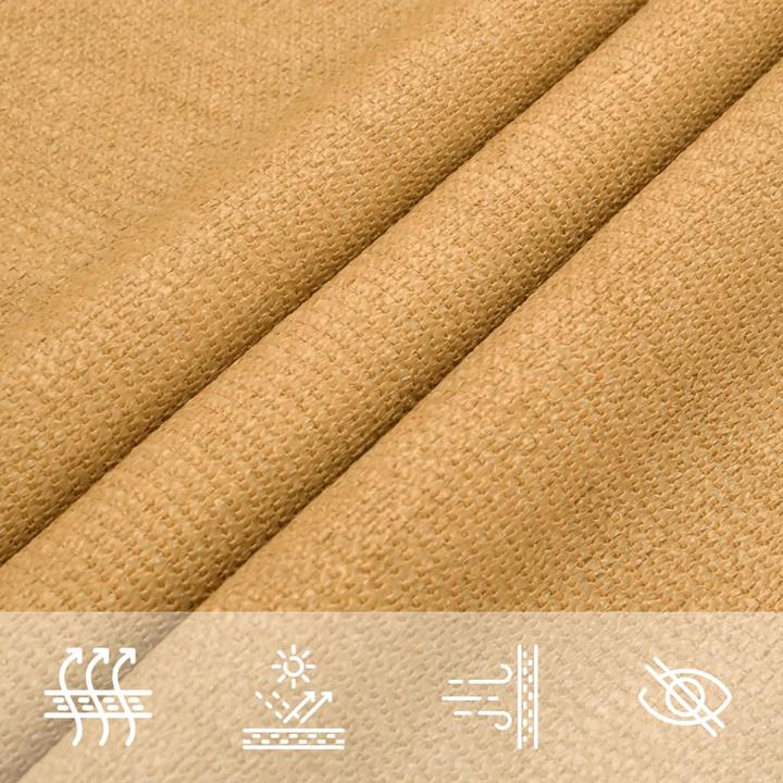 Produktbild VidaXL Sonnensegel 160 g/m² Rechteckig farben HDPE (2 x 5 m)