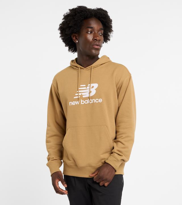 New Balance Sport Essentials Stacked Logo French Terry Hoodie