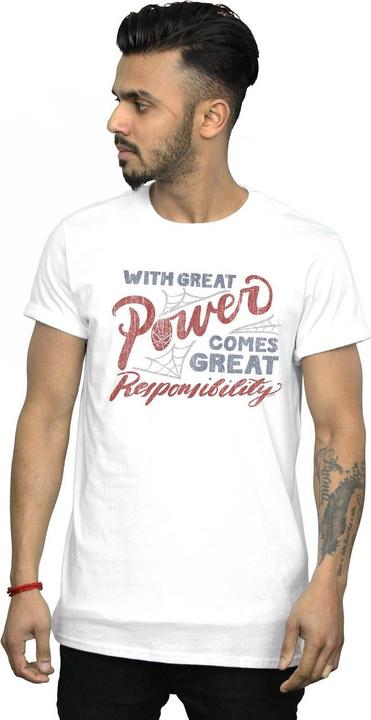 Immagine prodotto Spider-Man Great Responsibility Maglietta Uomo (3XL)
