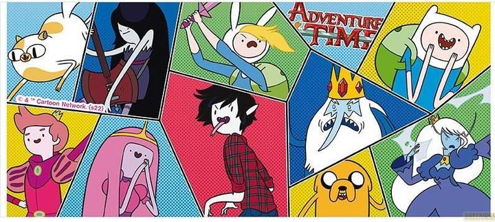 Produktbild ABYstyle ADVENTURE TIME - Mug - 320 ml - Characters Group - subli x2 (320 ml, 1 x)
