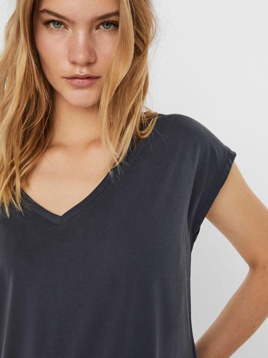 Actual product image Vero Moda V-neck top with short sleeves (XS)