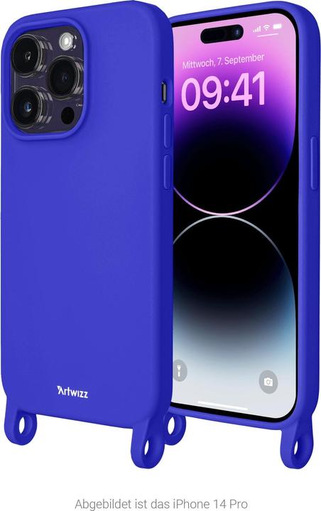 Produktbild Artwizz HangOn Case Silicone + Charge (Apple iPhone 15 Pro)