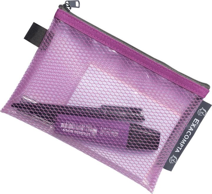 Actual product image Exacompta Transparente Tasche/Etui mit Reissverschluss, flexibles Recycling-PP, Kollektion Pop'N Co