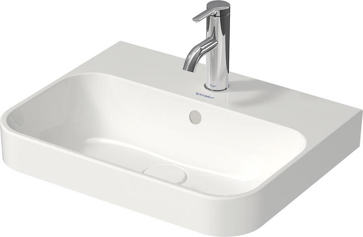 Actual product image Duravit Countertop washbasin 50 x 40 cm Happy D.2 Plus white 2360500000 (400 mm, 500 mm)