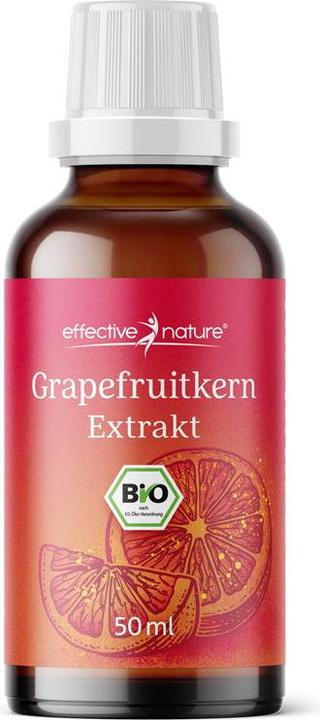 Immagine prodotto Effective Nature Estratto di semi di pompelmo biologico 50ml (Liquido)