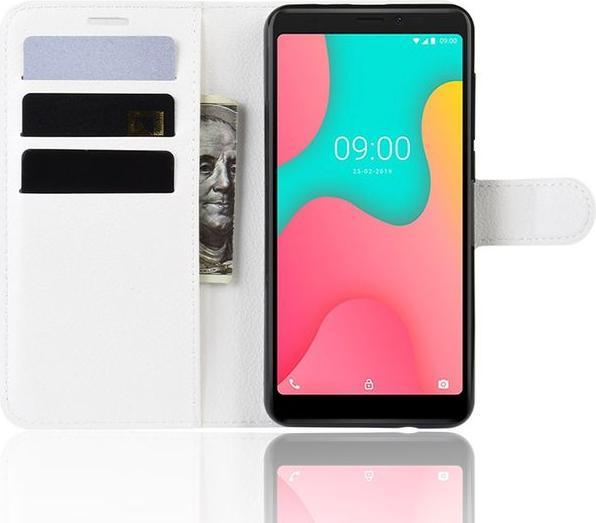 Actual product image MU Classic Litchi Leather Bookcover Series (Wiko Y60)