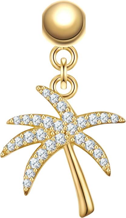 Glanzstücke München Damen Charm Palme - 36866 (Sterling Silber)