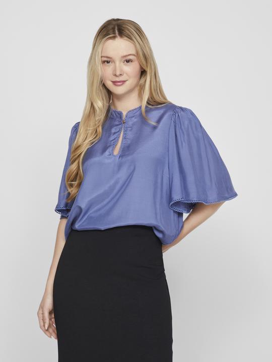 Actual product image Vila High neck top with short sleeves (38)